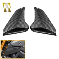 motorcycle accessories carbon fiber intake pipe protective cover air intake tube guard for yamaha mt09 fz09 2013 2014 2015 2016