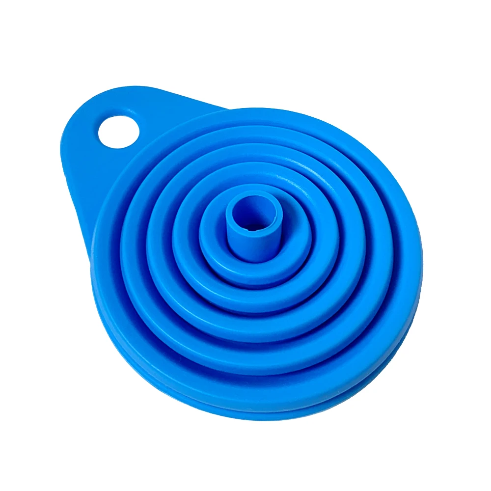 

Воронка для автомобильного двигателя, инструменты для розлива бензинового масла и топлива, Складная портативная силиконовая воронка против брызг, инструменты для розлива масла, автомобильные аксессуары