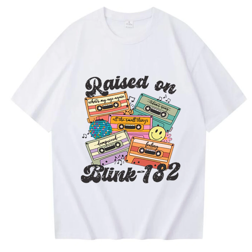 Рубашка с коротким рукавом и круглым вырезом в стиле Харадзюку