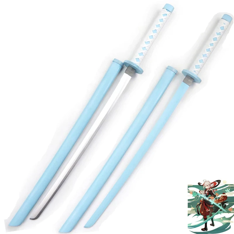 

2022 New Game Genshin Impact Kazuha Wooden Sword Weapon Halloween Carnival Cosplay Party Props Accessories for Game Party