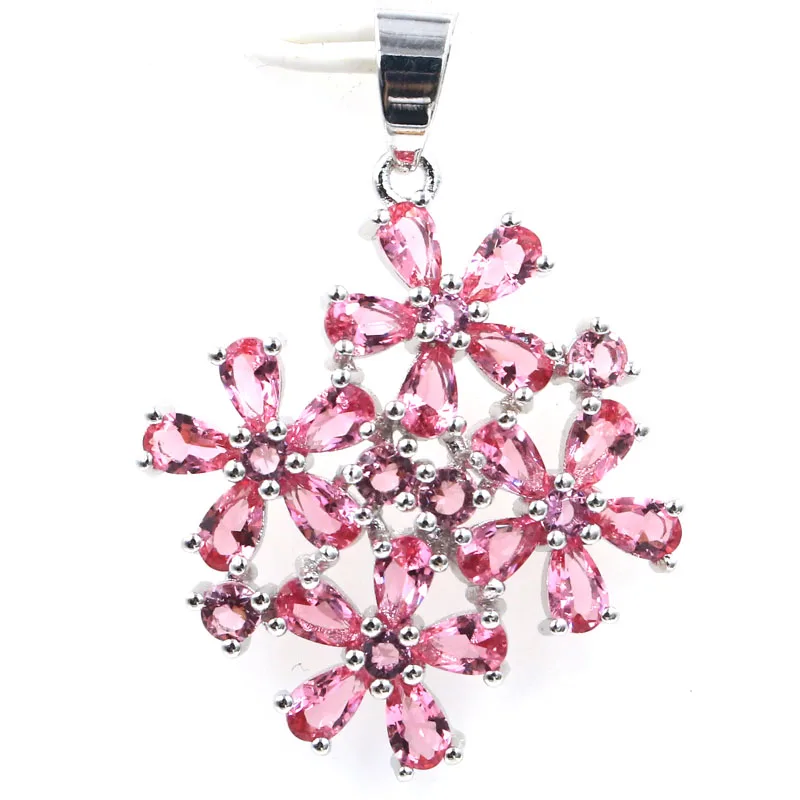 Подвеска Серебряная Женская с защитой от аллергии, 38x27 мм