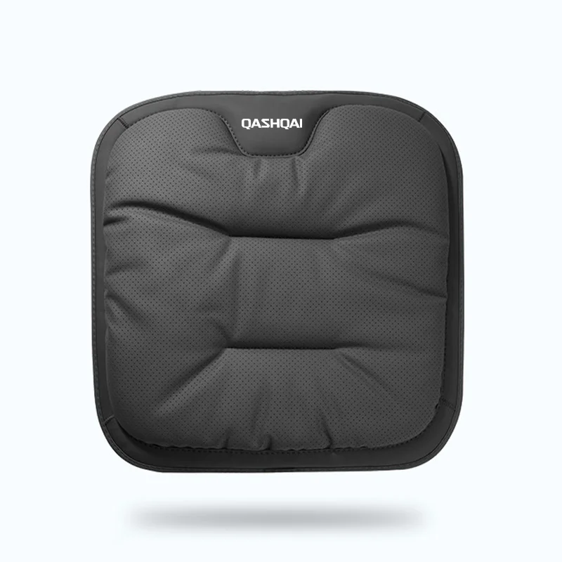 

3D кожаный чехол на автомобильное сиденье для Nissan Qashqai J10 J11 J12 2011, утолщенная мягкая авто подушка для переднего сиденья, противоскользящая защитная накладка для стула