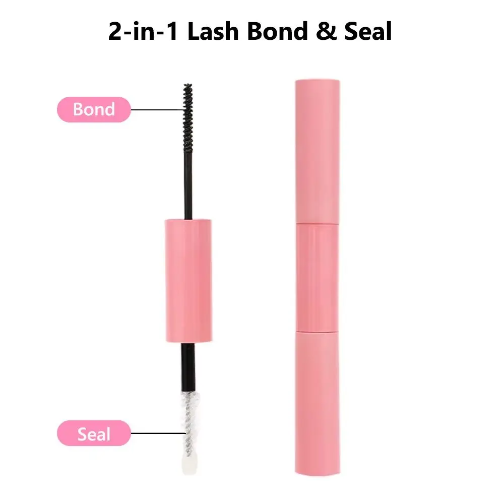 Набор для наращивания ресниц своими руками - 120 шт. кластеров с клетком и