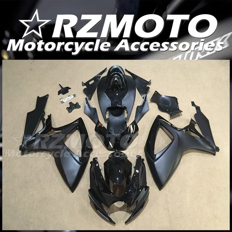 

Injection Mold New ABS Motorcycle Fairings Kit Fit For Suzuki GSX-R 600 750 K6 2006 2007 06 07 Bodywork Set Glossy Matt Black