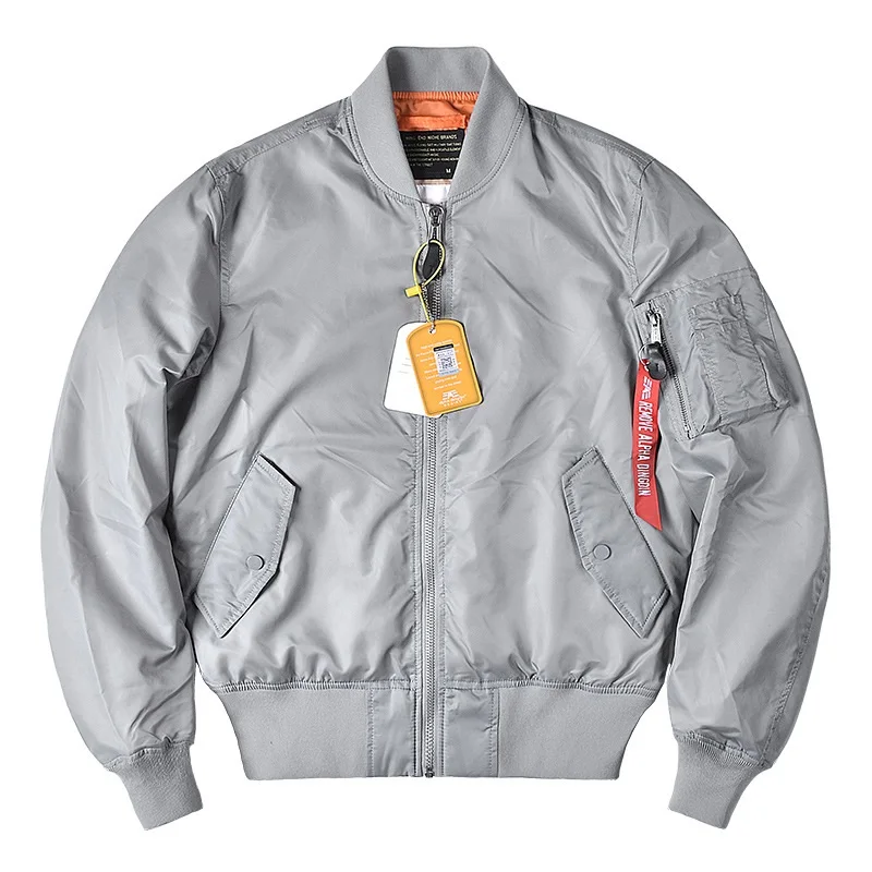 Новинка модная брендовая летная куртка Alpha Martin на весну и осень военная