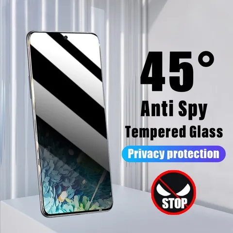 Антишпионское закаленное стекло для Samsung Galxy A04 A03 A52S A23 A12 A13 A33 A53 A73 M13 M23 M33 M53 F13 F23 F42, защитные пленки для экрана