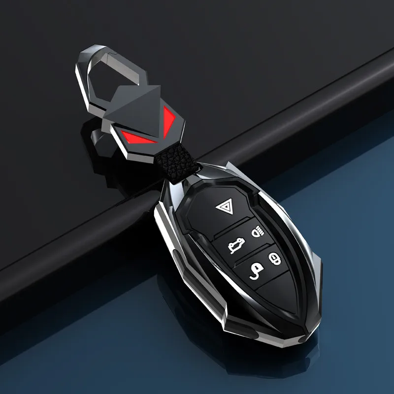 

Car Key Case For Jaguar Xf Xj For Land Rover Freelander 2 Protection Cover Auto Holder Shell Keychain car-styling Accessories