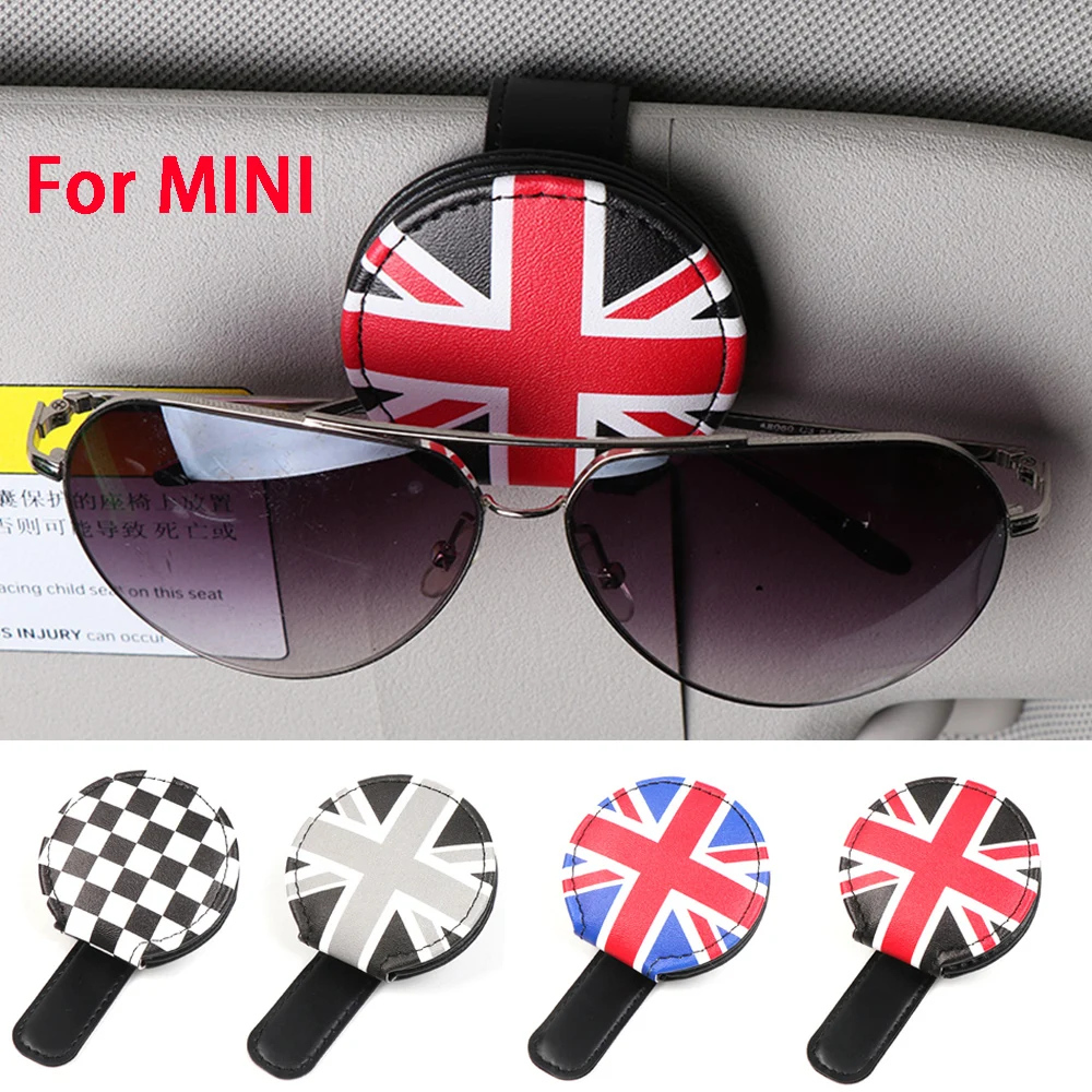 Car Sunglasses Glasses Case Holder Fastener Car Accessories for Mini Cooper F54 F55 F56 F57 F60 Countryman Clubman Paceman