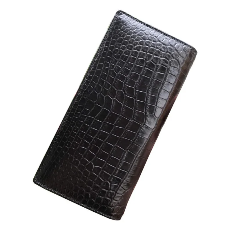 Men's Luxury Fashion Business Wallet Genuine Leather Classic Leisure Non Splicing Multi-card Purse High Quality Cozy Money Clip