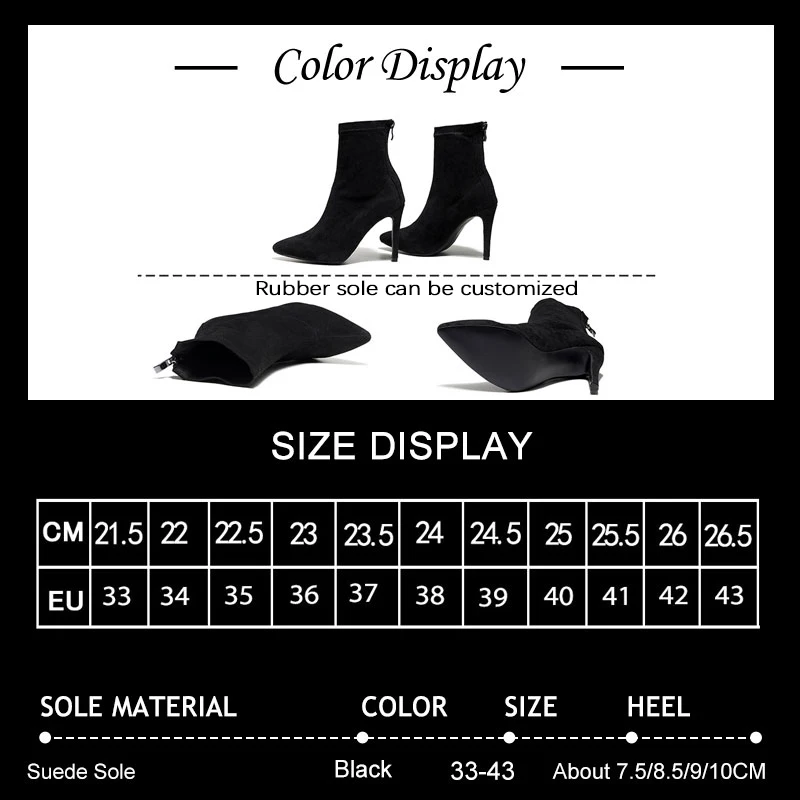 Women's Latin Dance Shoes High Heel Dancing Shoes For Ladies Soft Sole Black Party Ballroom Shoes Girl Tango Latin Dance Boots