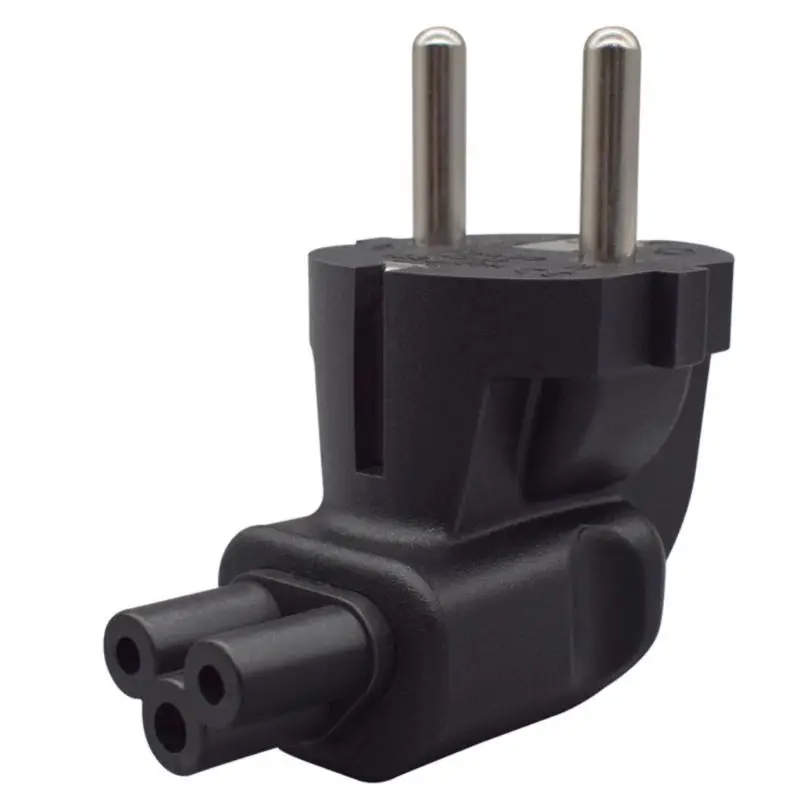 Переходник штепсельной вилки EU4 8 мм на C5 прямоугольные разъемы папа-мама ПВХ