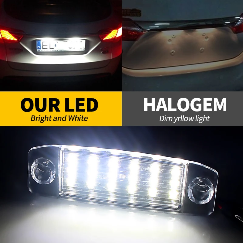 Светодиодные лампы для номерного знака Kia Sportage 2011-2106 SONATA 10 ~ 13 YF 10MY 2010 2013 GF - купить
