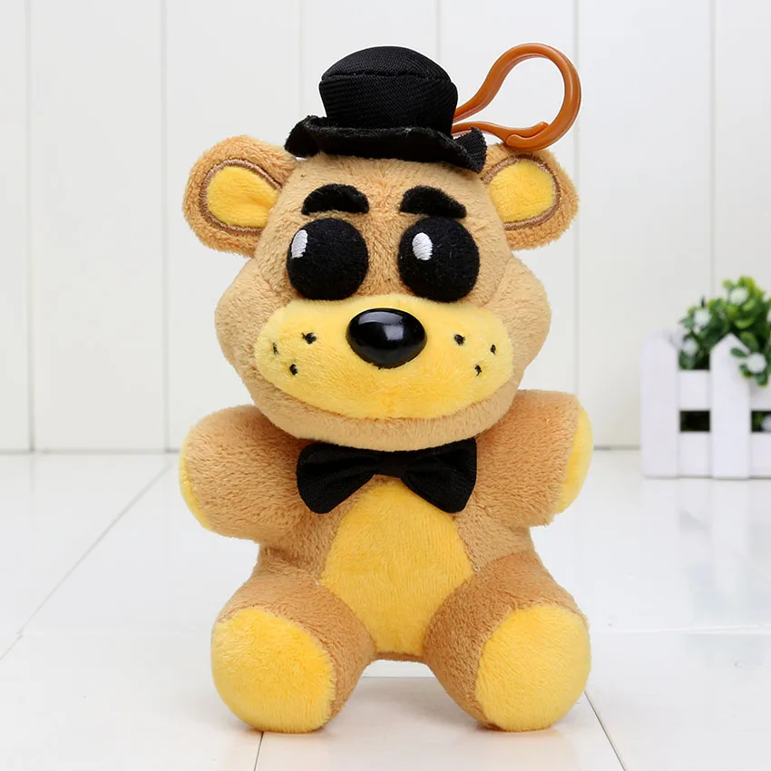 25 см FNAF плюшевые игрушки Fazbear кошмар фредбер золотистая искусственная кукла El чип