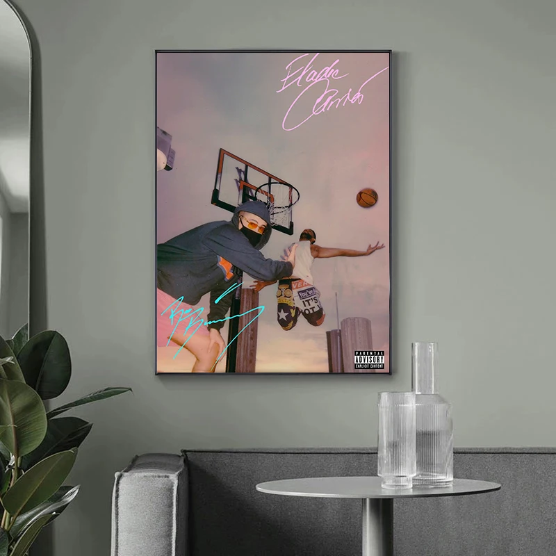 Хип-хоп рэпер Bad Bunny Debi Tirar Mas фото новые обложки музыкальных альбомов плакат