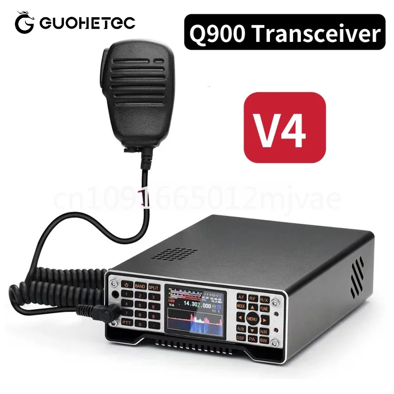Оригинальный приемопередатчик 4-го поколения Q900 V4 100 кГц-2 ГГц HF/VHF/UHF все режимы SDR