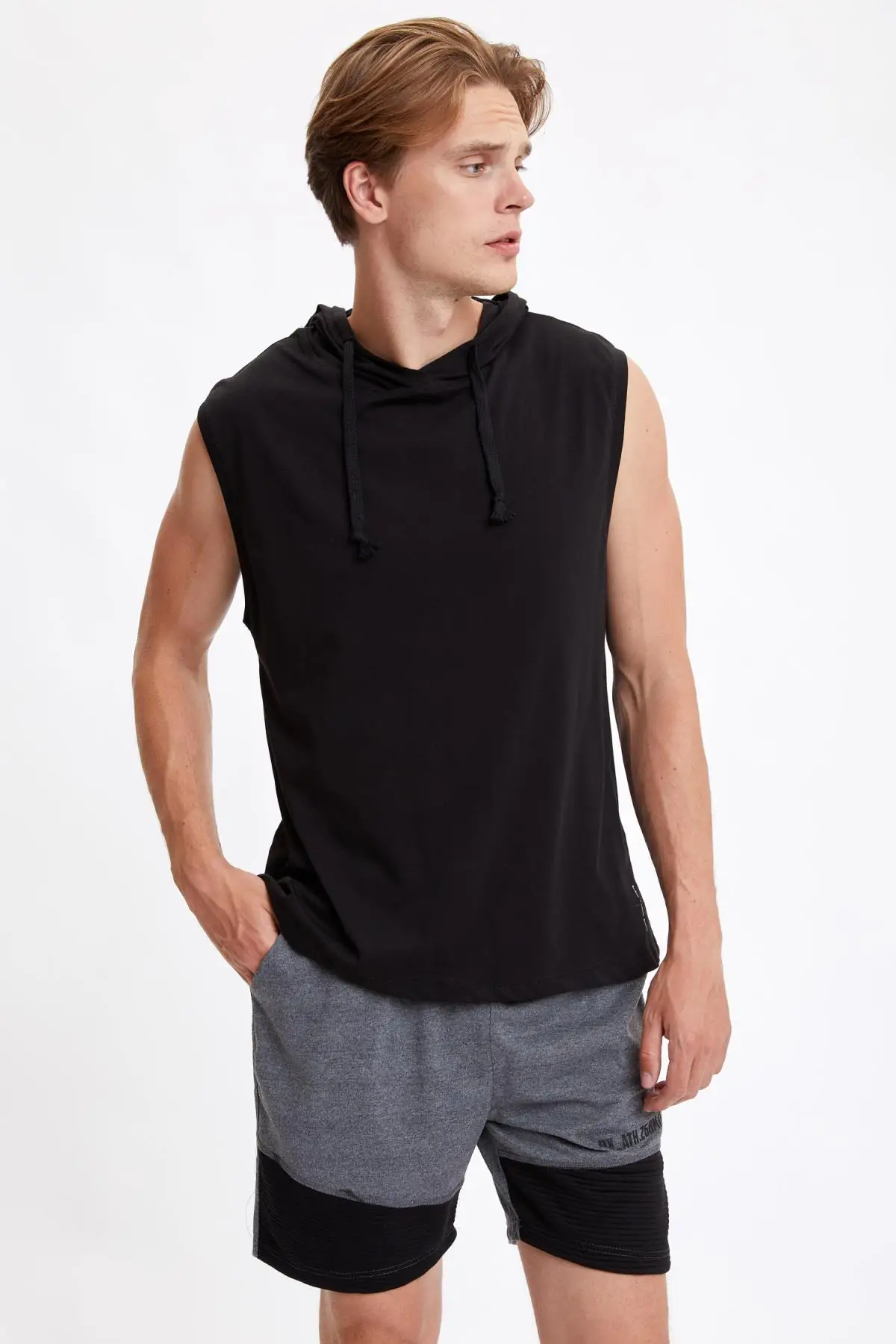 DeFacto летние мужские брюки и штаны Slim Fit шорты Уличная Мужская Fashion R2359AZ20SM|Мужские