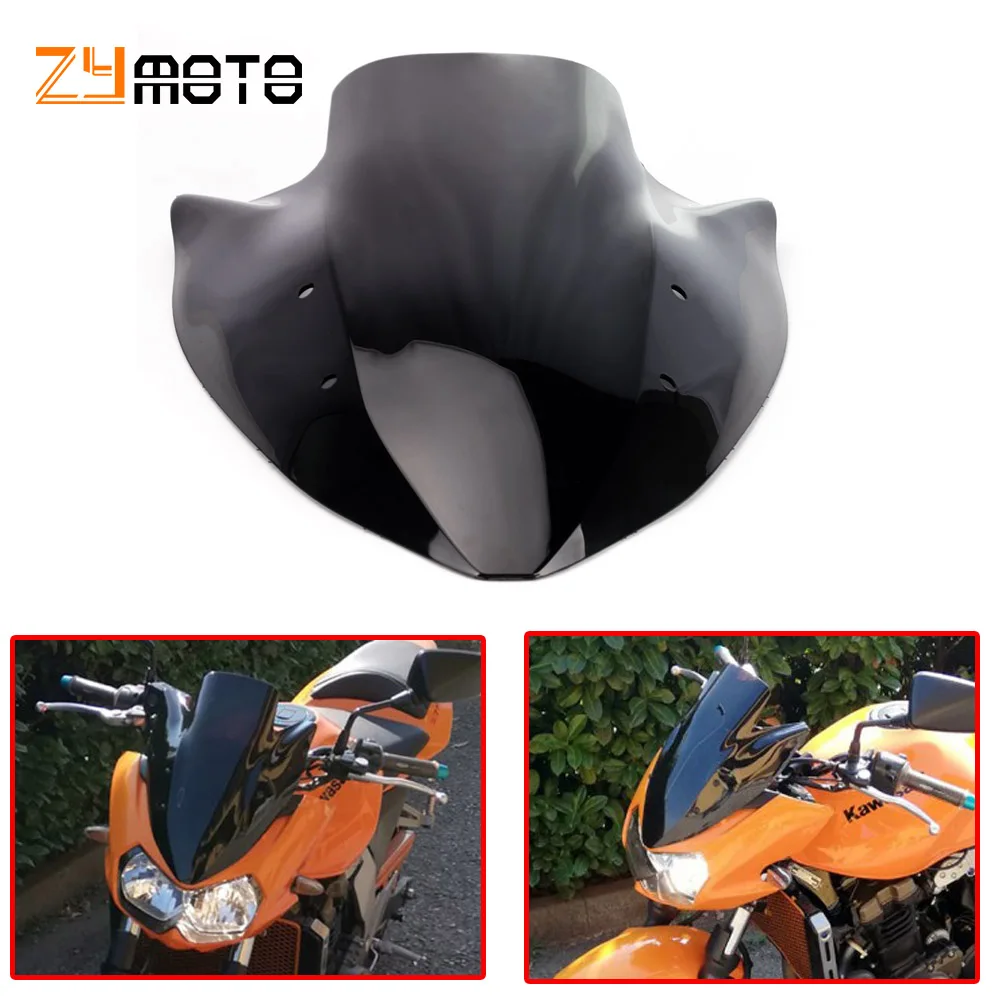 Экран для ветрового стекла мотоцикла Kawasaki Z1000 1000 2003 2004 2005 Z 2006 03 - 06 купить по
