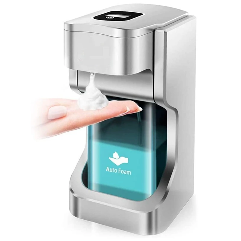

Foam Soap Dispenser Automatic 500Ml/17Oz Infrared Motion Sensor Touchless Battery Operated Adjustable Foaming Waterproof