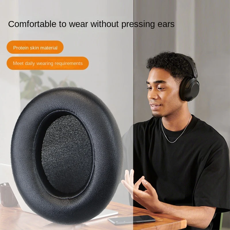 

Suitable For Sony Sony Wh-Xb910n Xb910n Headphone Cover Sponge Cover Earmuff Leather Cover Headphone Spare Parts