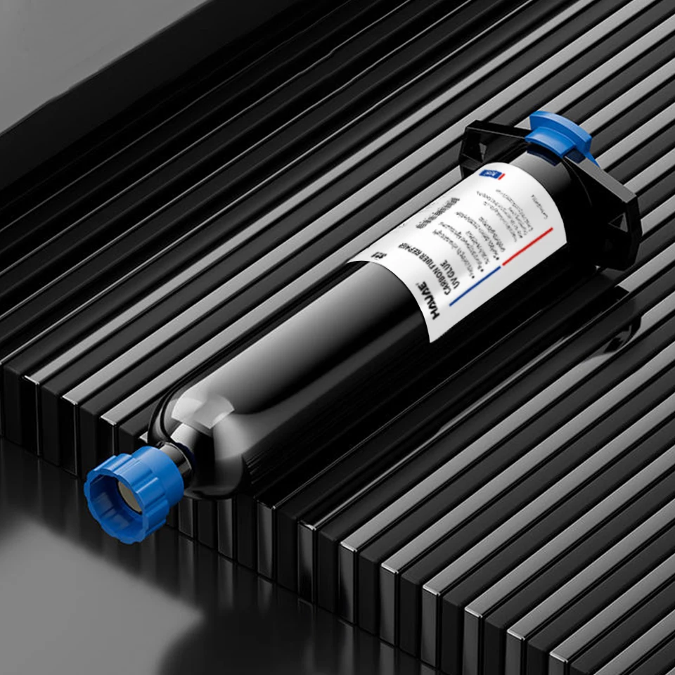 1 шт. 30 мл УФ-клей для ремонта углеродного волокна прозрачный высокопрочный