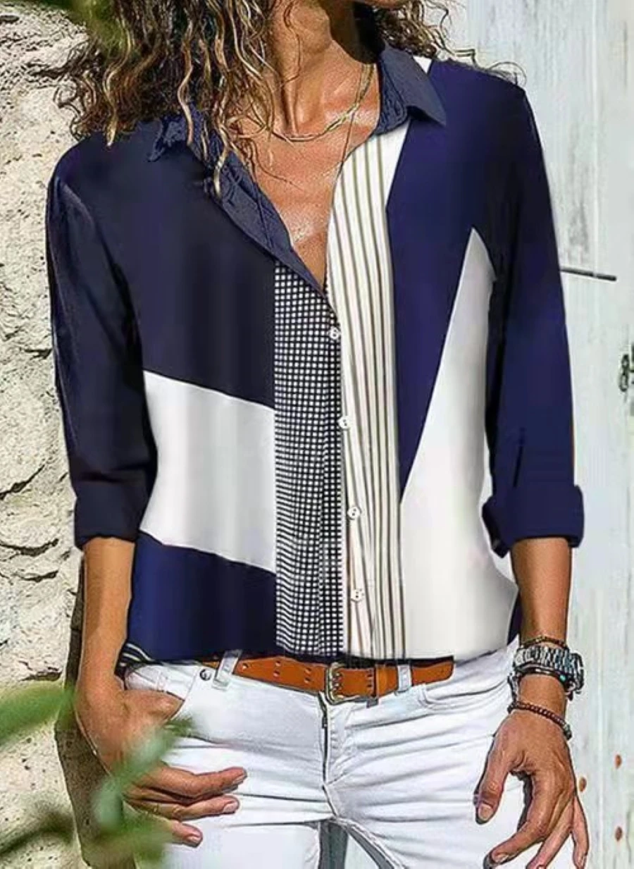 

Women's Shirts Casual Large Size Shirts