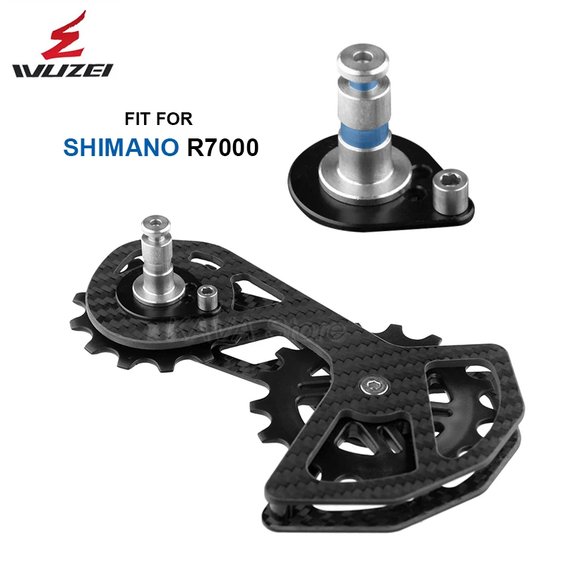 Задний переключатель для Shimano 105 Road велосипедный R7000 11 Speed Carbon Fiber GS SGS 13T 17T Pulley |