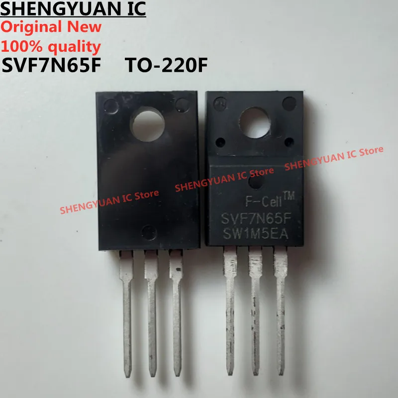10 шт./лот SVF4N65F SVF4N65 4N65 SVF5N60F SVF5N60 5N60 SVF7N65F SVF7N65 7N65 TO-220F 100% новое оригинальное импортное