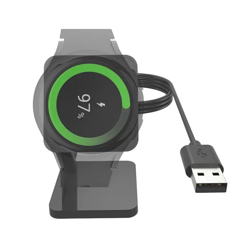 

Зарядный USB-кабель для Samsung Watch 5Pro 5 4 3, беспроводное зарядное устройство для смарт-часов, док-станция для зарядки, аксессуары для смарт-часов