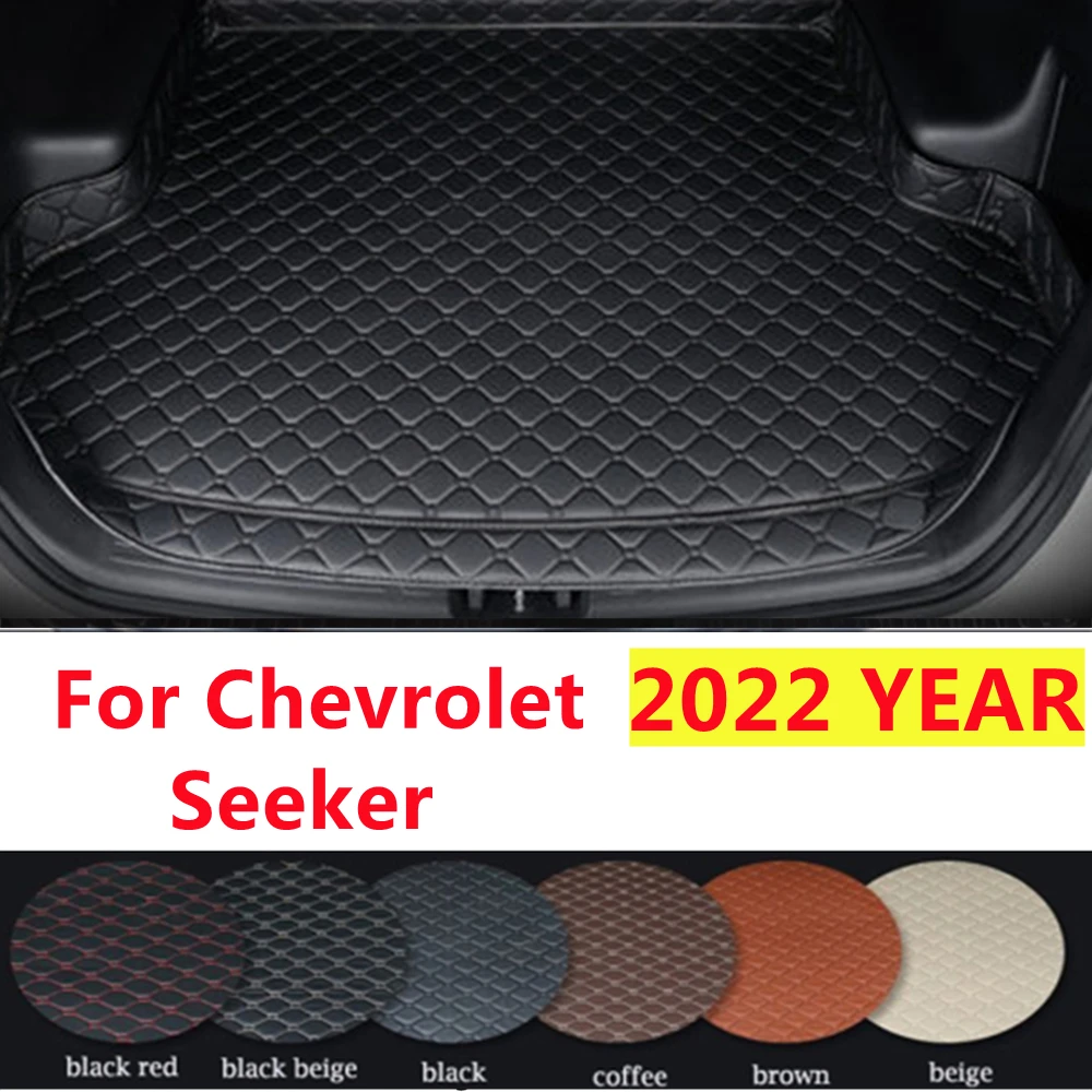 

SJ High Side Custom Fit For CHEVROLET Seeker 2022 YEAR All Weather Waterproof Car Trunk Mat AUTO Rear Cargo Liner Cover Carpet