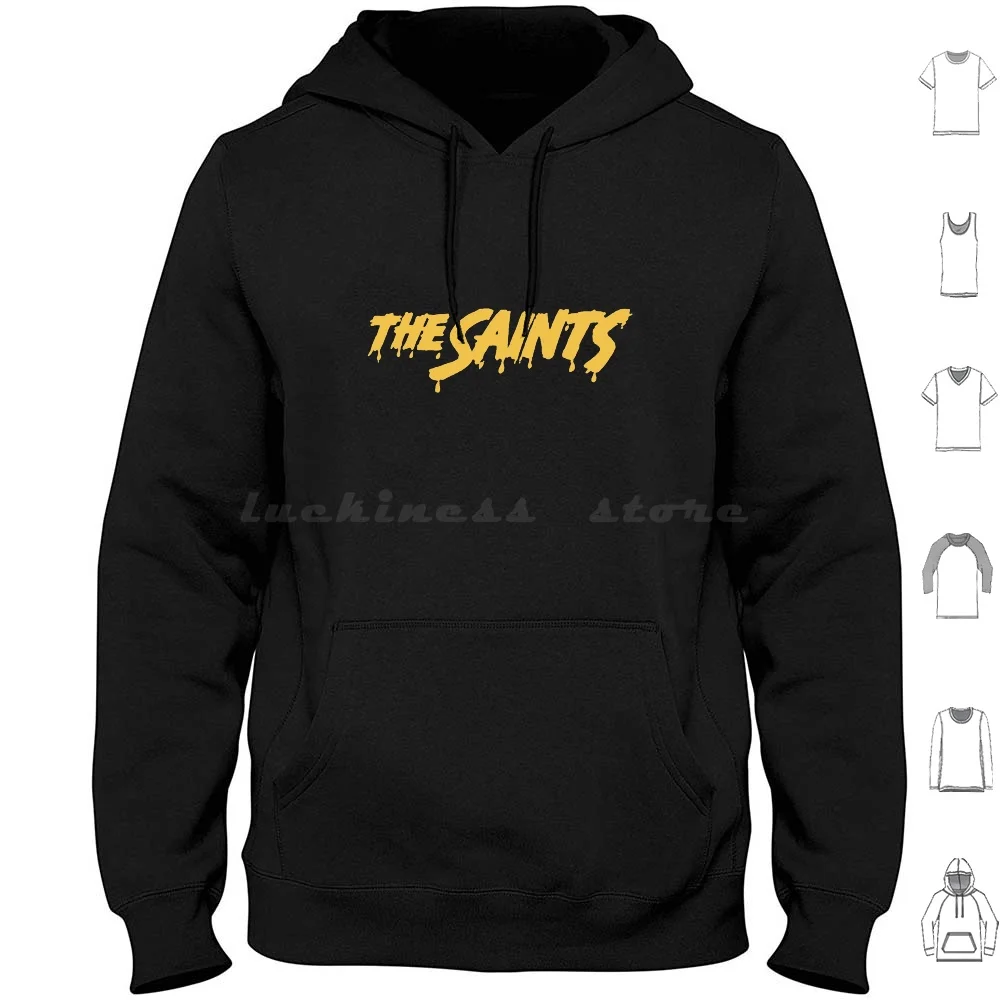 

The Saints Hoodies Long Sleeve Saints Punk Uk Music Album Record Vinyl Band Artist