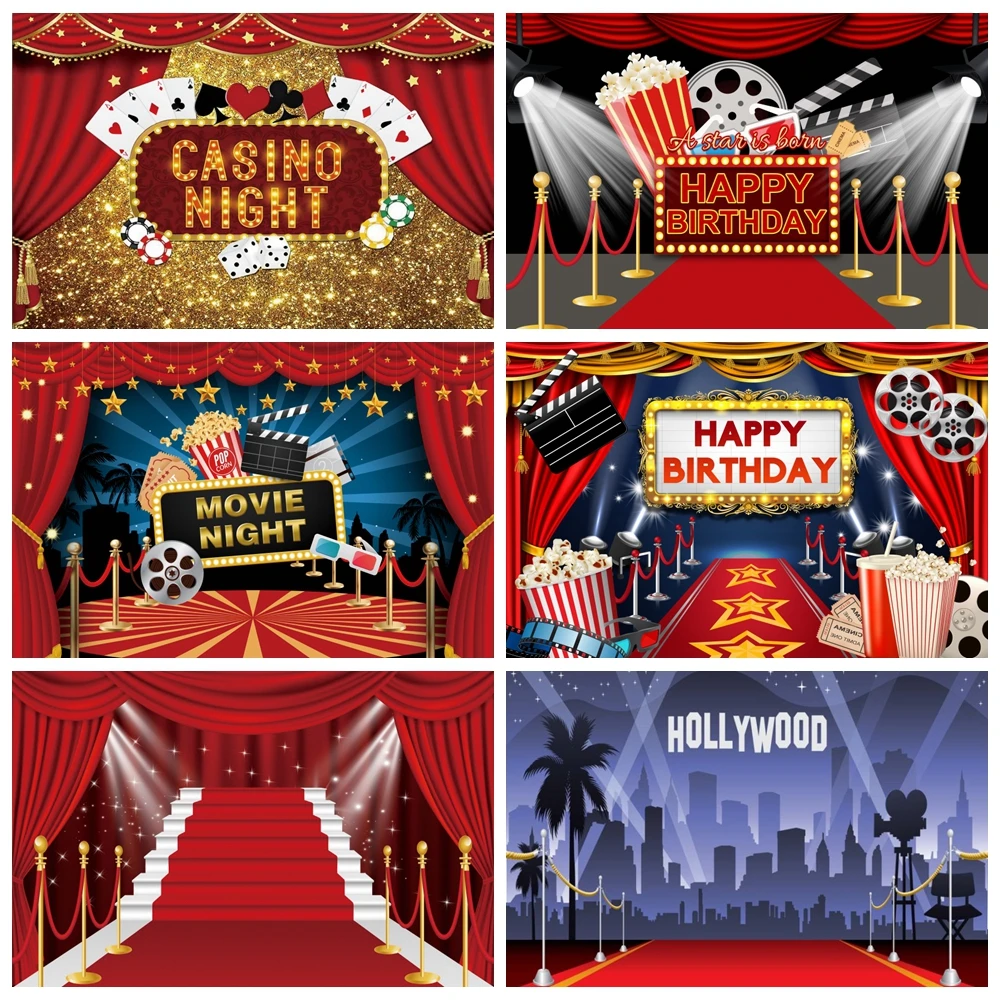 

Тема фильма VIP красный ковер события звезды показывание времени сцены казино кино шоу церемонии фон Детский День Рождения фотография фон