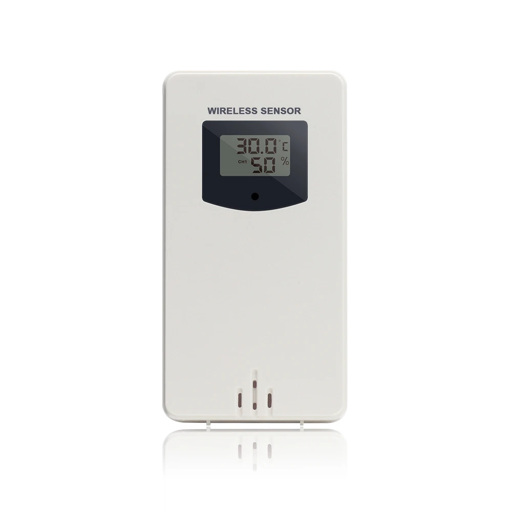 

Wireless Temperature Sensor Indoor Outdoor Waterproof Humidity Measurement Instruments Compatible With Ketotek Weather Station