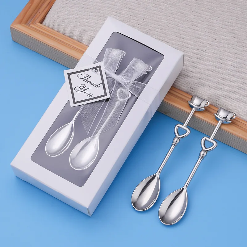 20/40 PCS Couple Coffee Spoon Farewell Bachelor Party Wedding Valentine's Day Gift Coffee Spoon Tableware Wedding Gifts