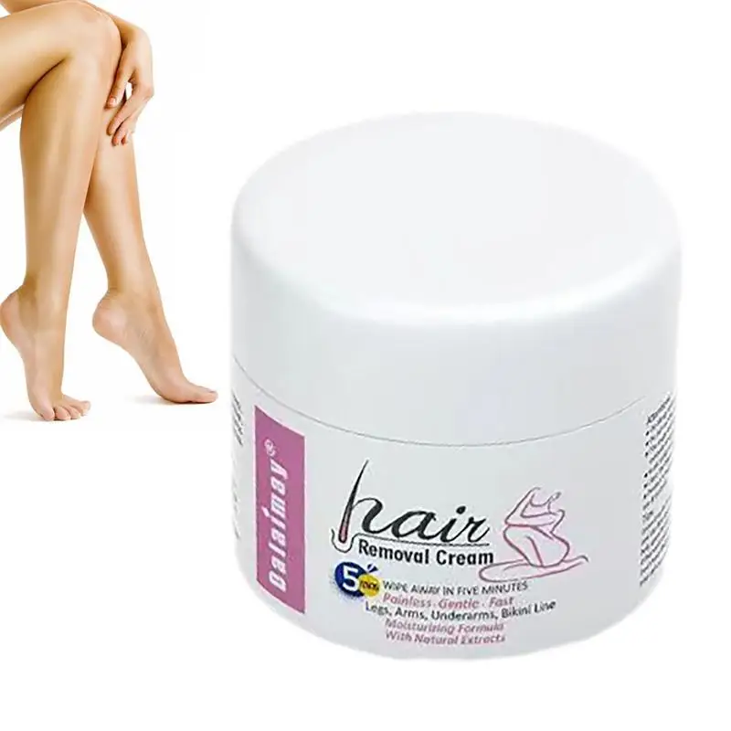 

Painless Hair Remover Cream Gentle & Soothing Hair Remover For Women Sensitive Depilatory Cream For Arms Underarms Legs Body