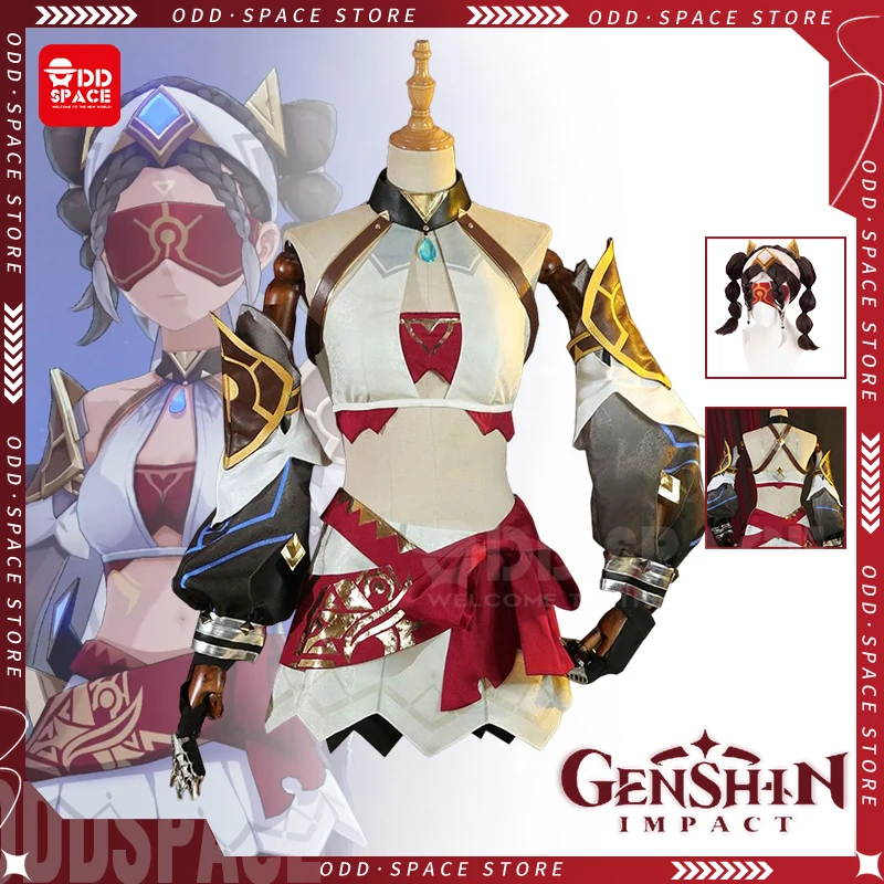 

Eremite Desert Clearwater Косплей Gesnhin Impact Косплей Костюм Sumeru Genshin женский наряд игровая одежда Clearwater костюм