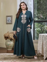 toleen plus size evening maxi dresses 2022 women elegant party large long sleeve abaya oversize muslim turkey festival clothing