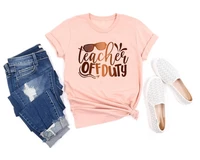 teacher off duty tshirt fashion teacher shirts end of school shirt for teacher cotton o neck casual short sleeve graphic top tee