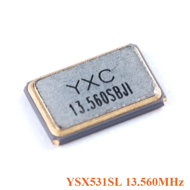

10pcs 13.560MHz 13.560M YSX531SL SMD Passive Crystal Oscillators 13.560M ± 10PPM 20pF X50321356MSB4