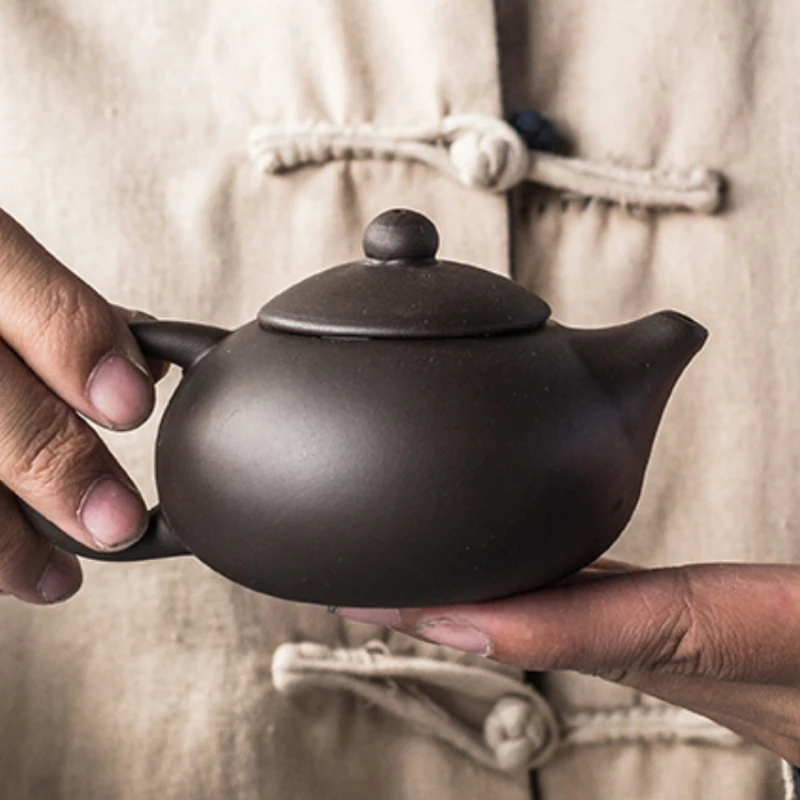 

Coffeeware Teaware Purple Clay Infuser Tureen Teapot Cup Mug Ceramic and Pottery Teapot Single Pot Kungfu Tea Set Wholesale