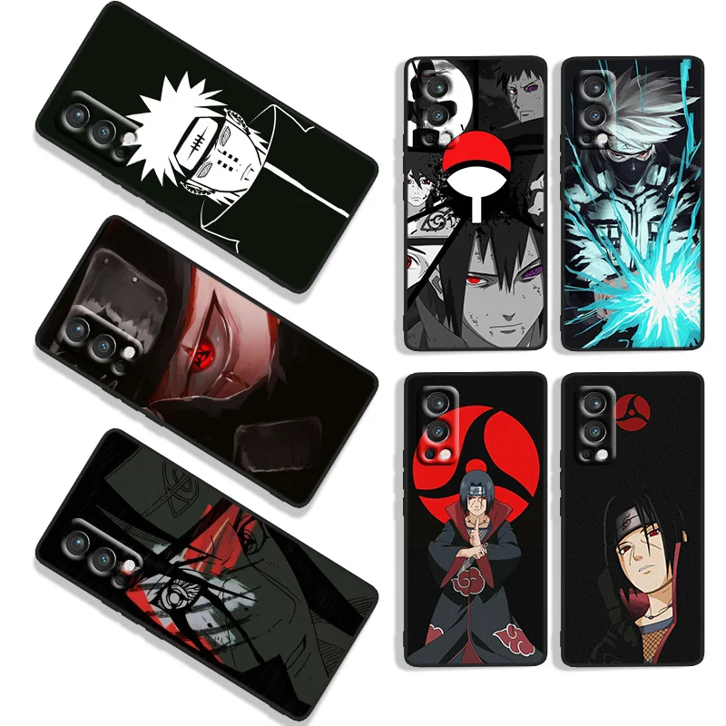 Чехол lack Naruto из аниме для OnePlus 9R 9 8T 8 7T 7 6T 6 5T Pro Nord N100 N10 2 CE черный силиконовый мягкий