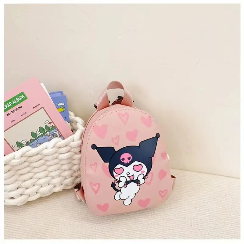 Sanrio детский сад Hello Kitty Kuromi рюкзак Snoopy школьные сумки для девочек Kawai мультфильм