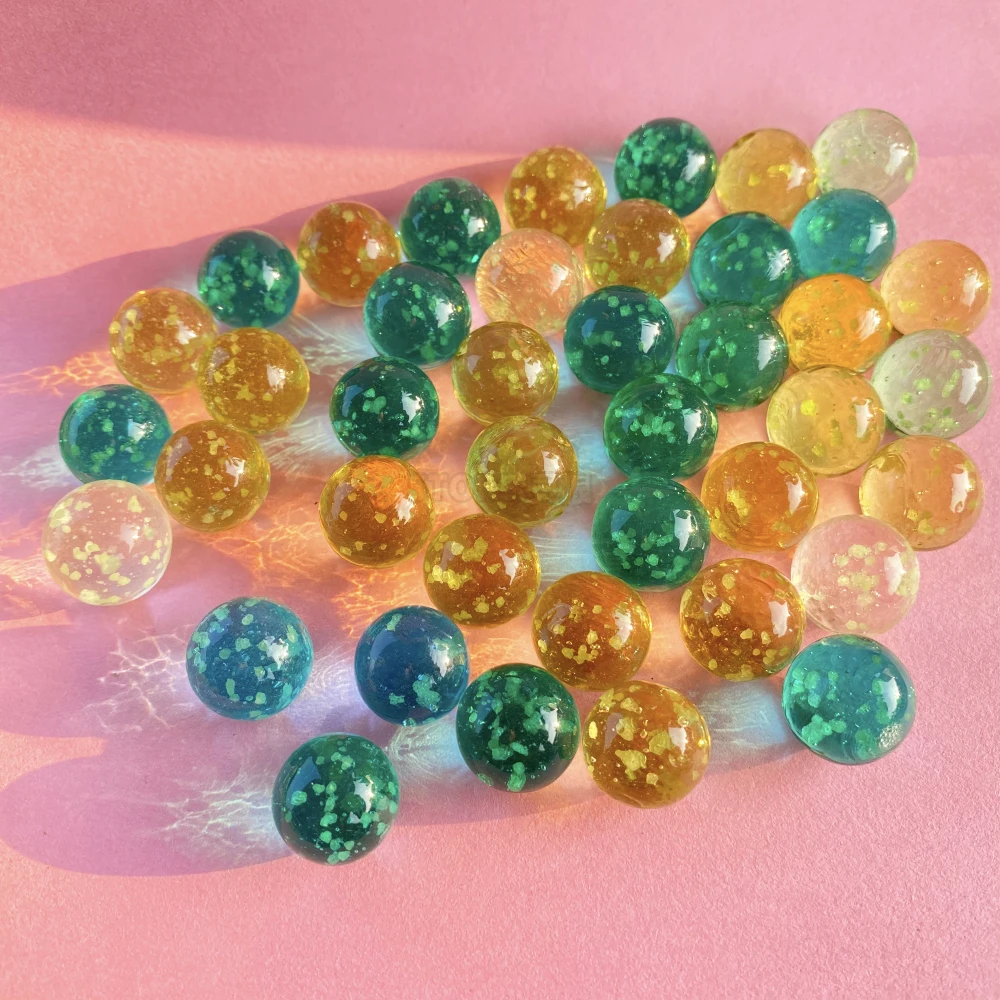 _ 16 мм стеклянные Мраморные Шарики светящиеся мячи китайские шарики пинбол