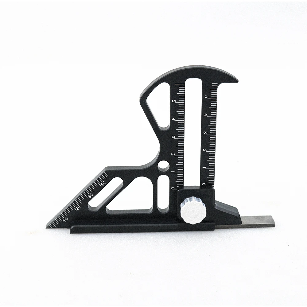 

Измеритель высоты для деревообработки, алюминиевый сплав, DIY деревообрабатывающий инструмент для измерения высоты, линейка для измерения глубины столовой пилы