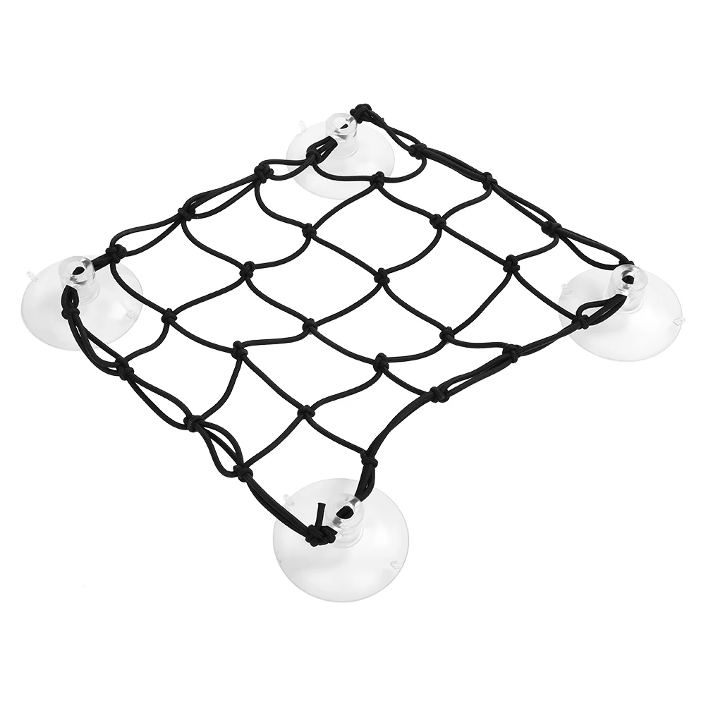 

Durable Nylon Rope Mesh Surfboard Plastic Suction Cup Storage Net Paddleboard Deck Bag for Life Vest