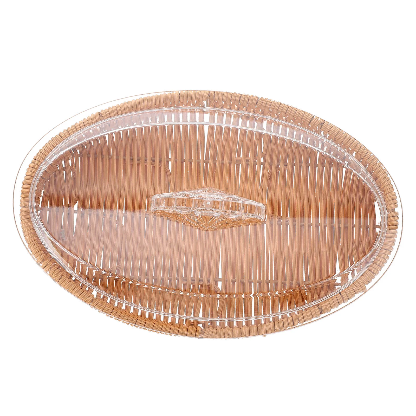 

1 Set Hotel Sundries Arrangement Basket with Dust-proof Lid (Assorted Color)