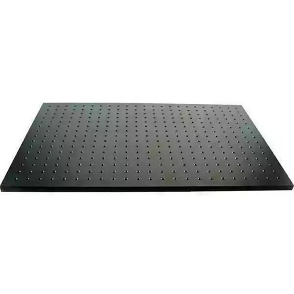 

Optical Flat Plate Optical Experimental Breadboard Hard Aluminum Honeycomb Vibration Isolation Working Platform 300x300x13MM