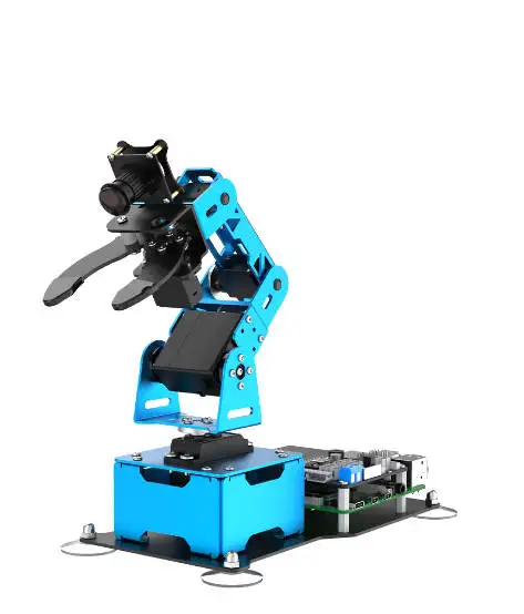 

Hiwonder ArmPi mini 4DOF Vision Robotic Arm Powered by Raspberry Pi Support Python, OpenCV Target Tracking for Beginners