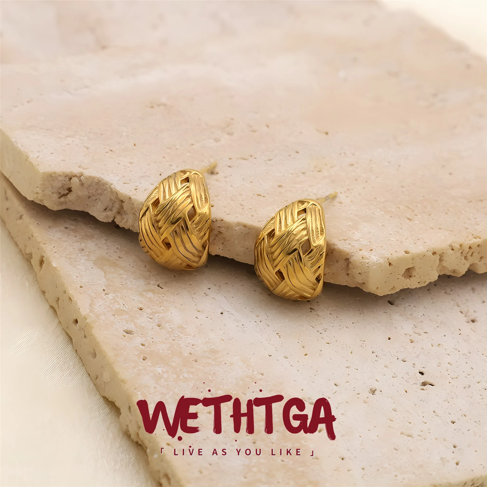 Женские Геометрические серьги из нержавеющей стали маленькие в форме насекомого