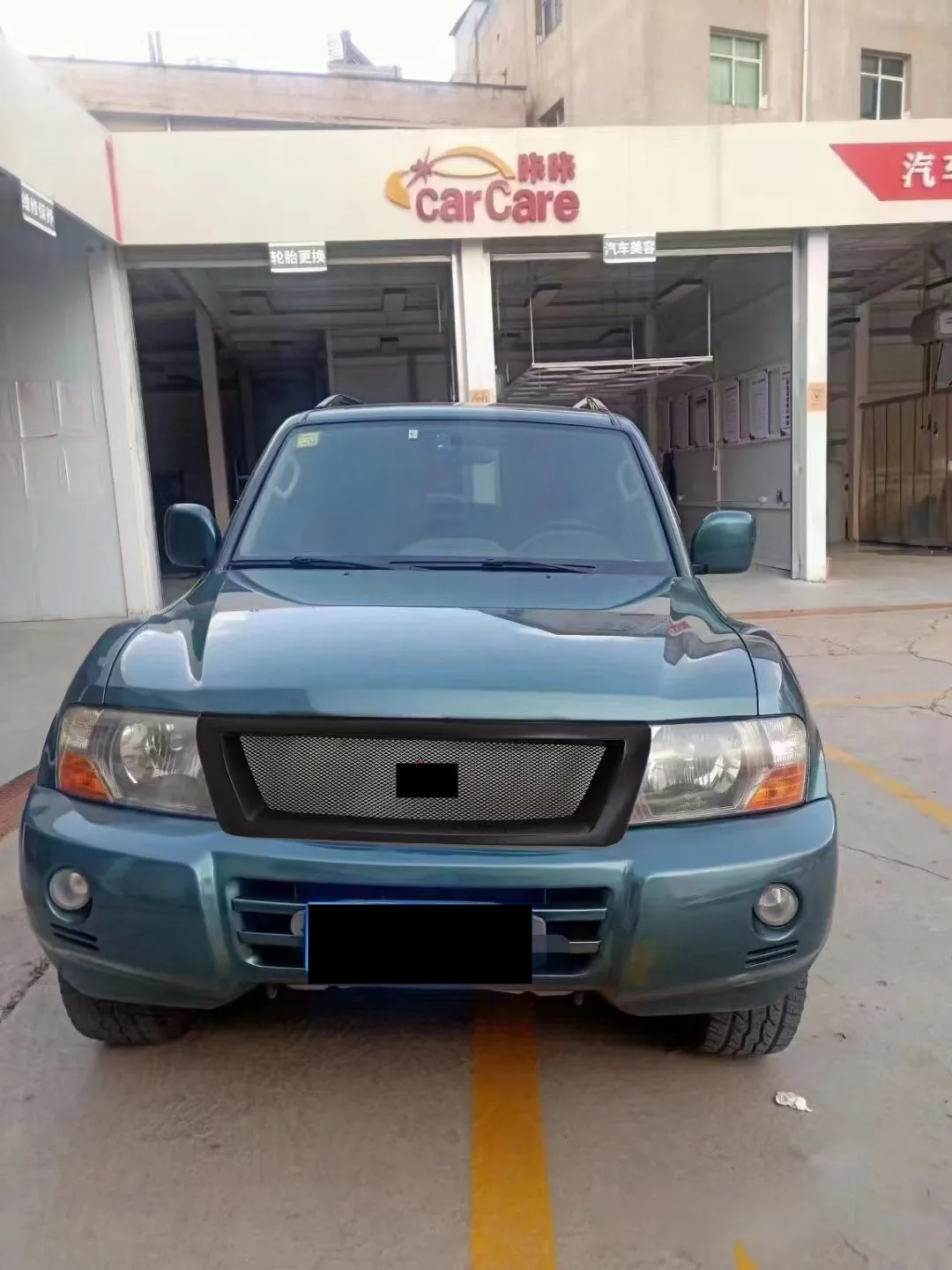 Решетка для переднего бампера автомобиля решетка радиатора гоночная Mitsubishi Pajero V73