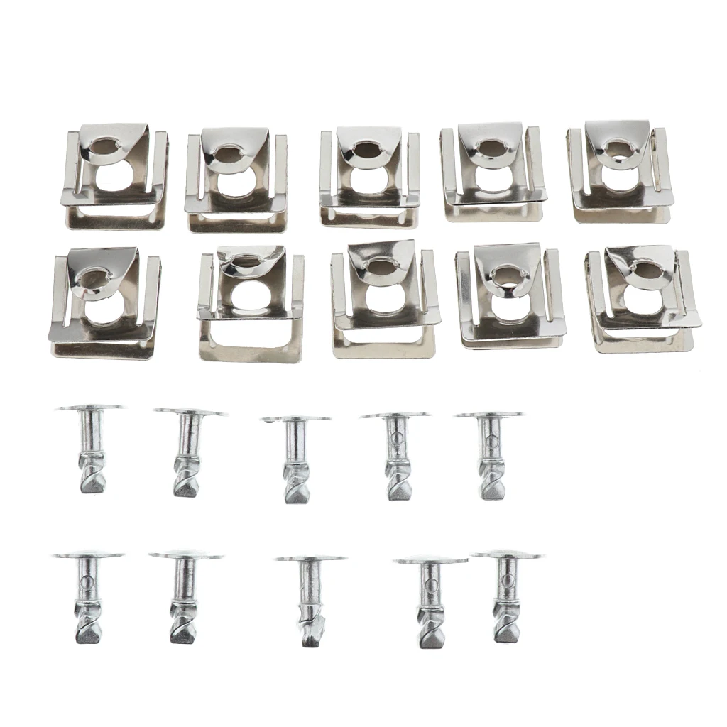 

10 комплектов под крышкой двигателя, зажим для свода колеса под поддоном для A4L A5